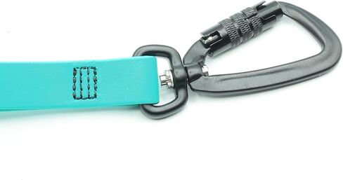 PACKT - Ultralite Waterproof Two Handle Dog Leash Large Dogs |Made in USA, 100% Waterproof & Stronger Than Leather Dog Leash for Medium Dogs |Outdoor Dog Leash with Two Handles| Berry - 5 ft. in Kuwait