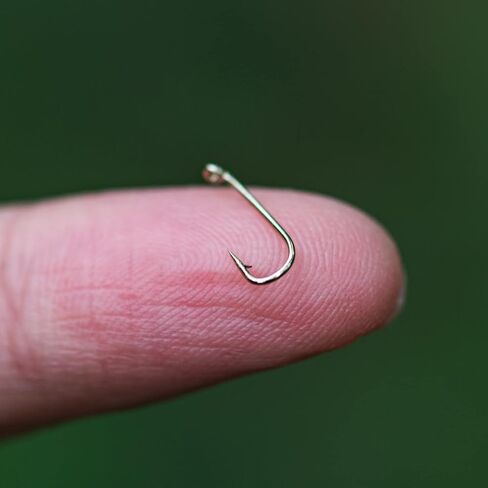 Goture 50pcs Fly Fishing Hooks Dry Fly Tying Hook High Carbon Steel Straight Shank Fishing Tying Jig Hook with Barbed for Nymph, Mosquito, Ant Hook Size 8#-22# in Saudi Arabia
