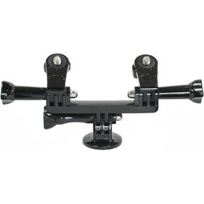 Livestream Gear® - إعداد أجزاء الجهاز المزدوج للبث المباشر أو الفيديو أو الكاميرا الرياضية. احصل على حامل مزدوج، ومحول ثلاثي الأرجل، ومحولين لولبيين؛ الإعداد الكامل. متوافق مع جو برو وآيفون. in Kuwait