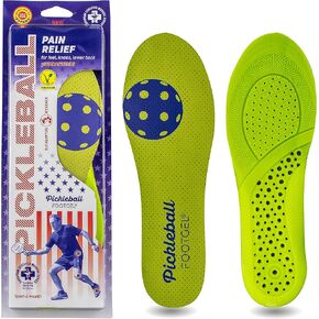FOOTGEL PICKLEBALL | Designed for the specific biomechanics of this sport thanks to its unique and exclusive triple layer (fabric + high-density foam + Termocrep Gel® for maximum cushioning). (S (Mens 3.5-6 / Women 5-7.5) in Kuwait