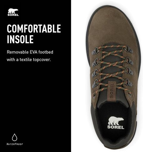 أحذية رياضية منخفضة مقاومة للماء للرجال من Sorel Mac Hill Lite Hiker in Saudi Arabia