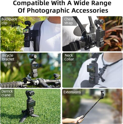 محول توسيع من فلاي مايل لدي جيه اي اوسمو بوكيت 3، حامل تمديد الكاميرا مع اطار ثابت، ملحقات خارجية in Kuwait