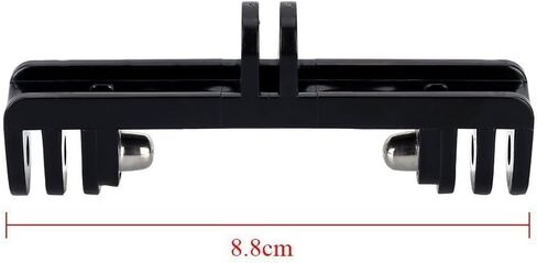 Livestream Gear® - إعداد أجزاء الجهاز المزدوج للبث المباشر أو الفيديو أو الكاميرا الرياضية. احصل على حامل مزدوج، ومحول ثلاثي الأرجل، ومحولين لولبيين؛ الإعداد الكامل. متوافق مع جو برو وآيفون. in Kuwait