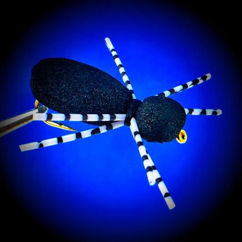 Thor Outdoor Foam Spider Fly Fishing Set – Topwater Dry Flies for Bass, Panfish, and Trout in Kuwait