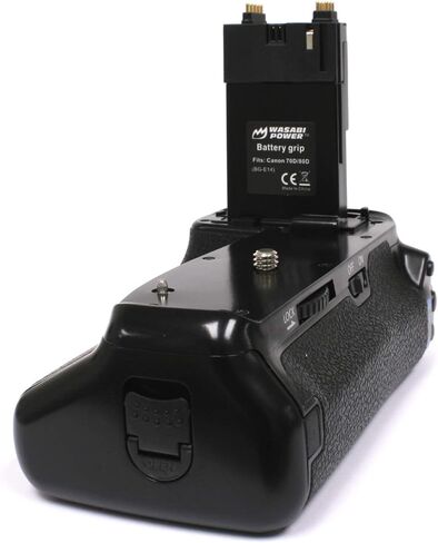واسابي باور مقبض بطارية BG-E14 لكاميرا كانون LP-E6 وكانون EOS 70D و80D in Saudi Arabia