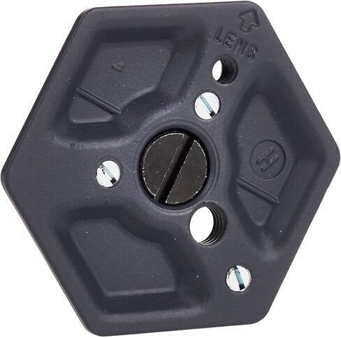 Manfrotto 130- 14 Hexagonal Quick Release Mounting Plate 1/4- 20-Inch Thread with Flush Mounting Screw in Saudi Arabia