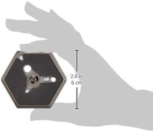 Manfrotto 130- 14 Hexagonal Quick Release Mounting Plate 1/4- 20-Inch Thread with Flush Mounting Screw in Saudi Arabia