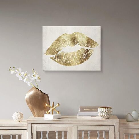 7CANVAS Pink Cheetah Print Canvas Wall Art Leopard Wall Decor Preppy Room Decor Animal with Sunglasses Chic Picture for Modern Home Girls Dorm 16x24Inch in Saudi Arabia