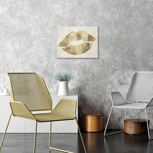 7CANVAS Pink Cheetah Print Canvas Wall Art Leopard Wall Decor Preppy Room Decor Animal with Sunglasses Chic Picture for Modern Home Girls Dorm 16x24Inch in Saudi Arabia