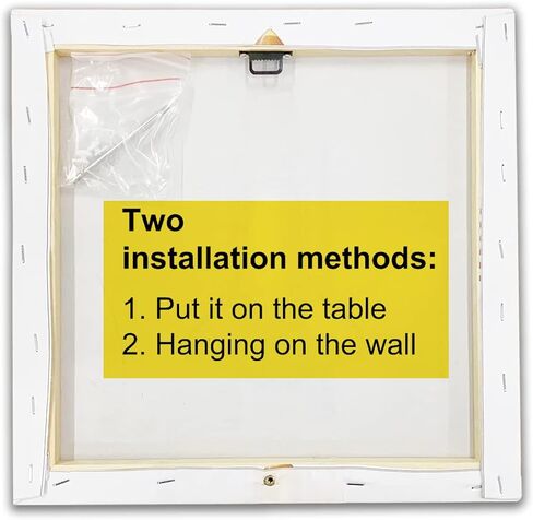 Hustle Until Your Haters Ask Sign Canvas Wall Art Home Decor 8 x 8 Inch Motivational Canvas Print Painting Framed Plaque Rustic Desk Shelf Art in Kuwait