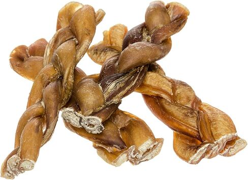 Redbarn Braided Bully Sticks 5" Dog Treats, 5-in chew, case of 30 in Saudi Arabia