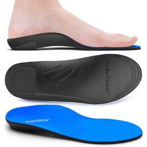 CoSoTower Orthotic Inserts Arch Support Insoles for Flat Feet, Over Pronation, Foot Pain, Plantar Fasciitis Relief Shoe Insoles for Women Men, Heavy Duty Support, Absorb Shock with Every Step in Saudi Arabia
