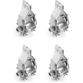 QWORK in-Line Strainer Tensioner, Heavy-Duty Wire Strainer with Compression Clip for Electric Fence and Farm Fence, 4 Pieces in Saudi Arabia
