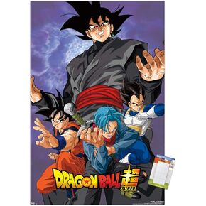 Trends International Dragon Ball: Super - VIllain Wall Poster, 22.375" x 34", Poster & Mount Bundle in Saudi Arabia