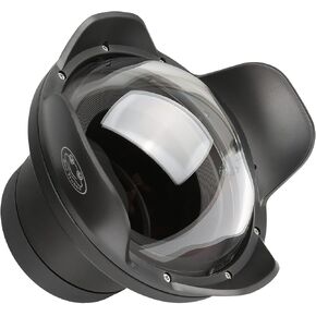 Seafrogs Wide Angle Dome Port Rechangeable housing Fisheye Wide Angle housing Lens for Seafrogs Waterproof Camera Case (WA005-F) in Kuwait