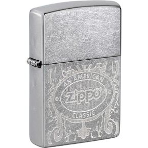 Zippo Lighter, Zippo, an American Classic, Engraved - Street Chrome 81072 in Saudi Arabia