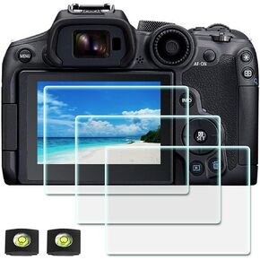 واقي شاشة ZLMC EOS R7 لكاميرا Canon EOS R7، واقي شاشة زجاجي مقوى EOSR7 9H من الحافة إلى الحافة [3 عبوات] in Kuwait