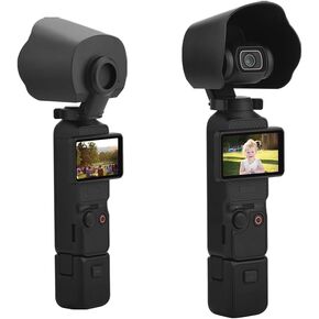 غطاء حماية من الشمس لعدسة الكاميرا من JIJIMICO لـ DJI Osmo Pocket 3 غطاء عدسة مضاد للوهج واقي عدسة ظلة غطاء حماية لـ Osmo Pocket 3 ملحقات الكاميرا in Kuwait