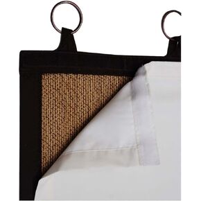 Versailles Home Fashions BL014158-4 Insulating Thermal Liner for Bamboo Grommet Panels, 42" x 63", Off-White in Kuwait