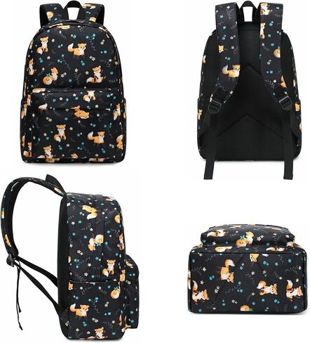 Kouxunt Girls School Backpacks for Kids Teens, 3-in-1 School Bag Bookbags Set with Lunch Bag Pencil Case in Saudi Arabia