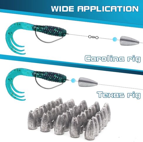 Gefischtter Fishing Weight Sinker Fishing Lead Weights Round Split Shot Sinker Drop Lead Weights No-Roll Olive Heart Removable Fishing Line Sinkers Kit Snagless Sinker Rig for Saltwater and Freshwater in Saudi Arabia