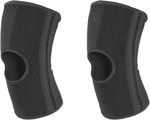 Mueller Elastic Open Patella Knee Stabilizer Sleeve, For Men and Women, Black, S/M in Saudi Arabia