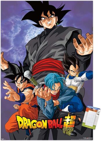 Trends International Dragon Ball: Super - VIllain Wall Poster, 22.375" x 34", Poster & Mount Bundle in Saudi Arabia