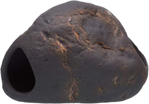Plecoceramics Cichlid Stone Magma Decoration - Large Aquarium Rock - Fish Tank Hideaway Decor for Cichlids in Saudi Arabia