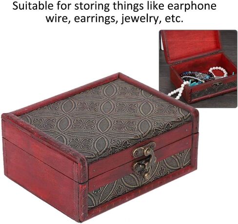 صندوق تخزين، صندوق، ديكور منزلي مربع متين للمكتب والمنزل، هدية رائعة in Kuwait