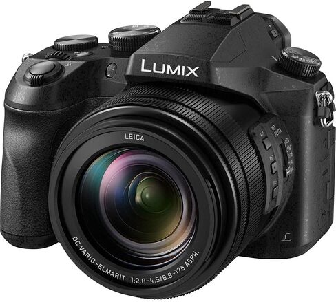 Panasonic Lumix DMC-FZ2500 Digital Camera (DMC-FZ2500) - Bundle - with 64GB Memory Card + DMW-BLC12 Battery + Digital Flash + Soft Bag + 12" Flexible Tripod + Cleaning Set + More (Renewed) in Saudi Arabia