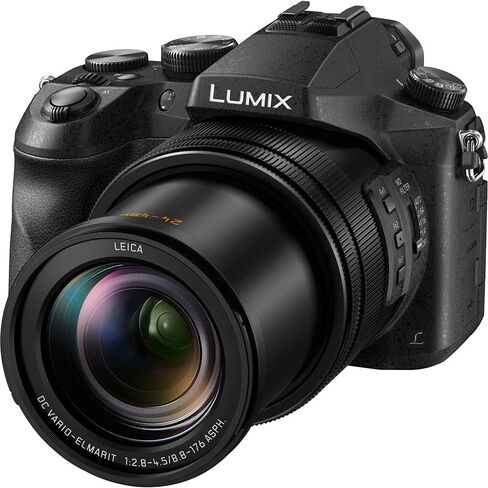 Panasonic Lumix DMC-FZ2500 Digital Camera (DMC-FZ2500) - Bundle - with 64GB Memory Card + DMW-BLC12 Battery + Digital Flash + Soft Bag + 12" Flexible Tripod + Cleaning Set + More (Renewed) in Saudi Arabia