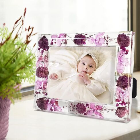 إطارات صور FONMY مقاس 5 × 7 إطار أكريليك لشاطئ البحر والمحيط لديكور الحائط وعرض الطاولة، إطار صورة يستحق الهدايا التذكارية، إطار صورة Seasell للمحيط الأزرق كديكور منزلي. in Saudi Arabia