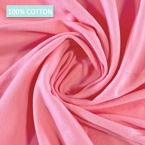 مجموعة قماط وعصابة رأس لحديثي الولادة من OWLOWLA مجموعة قماط قطن جيرسي تلقي بطانية للأطفال الأولاد والبنات (مرجاني) in Kuwait