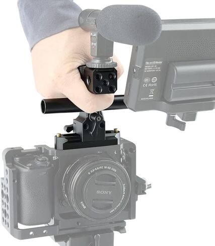 NICEYRIG NATO Handle with Quick Release Safety Rail 70mm, 15mm Rail Block DSLR Camera Cage Top Grip Handgrip Applicable for Sony A7SIII /A7RIV/A7RIII/A7III/A7II in Saudi Arabia