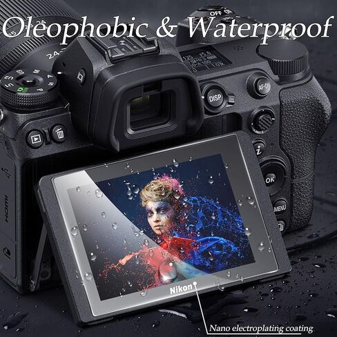 واقي شاشة ZLMC EOS R7 لكاميرا Canon EOS R7، واقي شاشة زجاجي مقوى EOSR7 9H من الحافة إلى الحافة [3 عبوات] in Kuwait