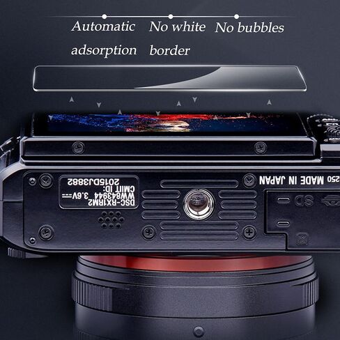 واقي شاشة ZLMC EOS R7 لكاميرا Canon EOS R7، واقي شاشة زجاجي مقوى EOSR7 9H من الحافة إلى الحافة [3 عبوات] in Kuwait