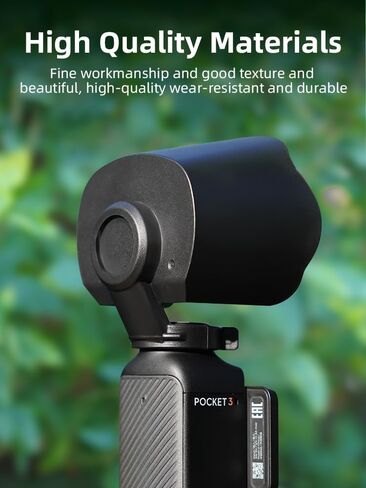 غطاء حماية من الشمس لعدسة الكاميرا من JIJIMICO لـ DJI Osmo Pocket 3 غطاء عدسة مضاد للوهج واقي عدسة ظلة غطاء حماية لـ Osmo Pocket 3 ملحقات الكاميرا in Kuwait