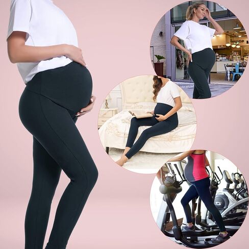 طماق الأمومة LUOWAN تمتد بطول كامل يجب أن يكون لديك سراويل حمل ناعمة in Kuwait