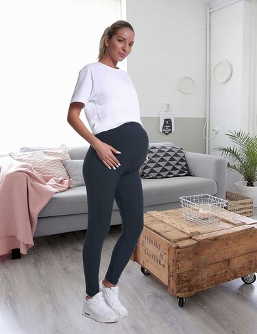 طماق الأمومة LUOWAN تمتد بطول كامل يجب أن يكون لديك سراويل حمل ناعمة in Kuwait