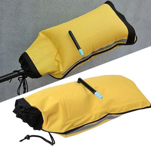 Vbestlife Kayak Paddle Float, Paddle Float, Kayaker Floating Bag, Nylon Durable for Kayak with Reflective Strips Kayak Assist Canoe in Saudi Arabia