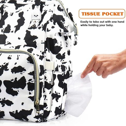 Diaper Bag Backpack for Mom & Dad, Multifunction Waterproof Baby Changing Bags, Large Nappy Bag Backpack in Saudi Arabia