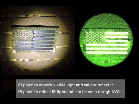 Infrared IR O POS NKDA O+ Blood Type Tactical Patch 2x2 Inch Medical Patch with Hook and Loop (Camo) in Kuwait