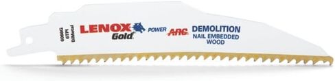 LENOX Tools Gold Power Arc Demolition Reciprocating Saw Blade in Saudi Arabia