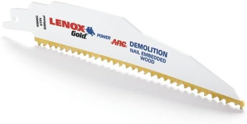 LENOX Tools Gold Power Arc Demolition Reciprocating Saw Blade in Saudi Arabia