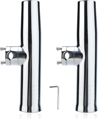 حوامل قضيب تثبيت من الفولاذ المقاوم للصدأ من Xeternity، مشبك نمط البطولة على حامل قصبة الصيد للقضبان 7/8 بوصة إلى 1 بوصة in Kuwait