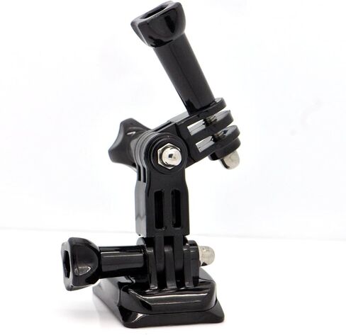 Action Mount Helmet with 3-Way Pivots for Popular Sports Camera, or other Action Mount products. Flat & Curved. in Kuwait