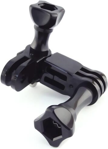 Action Mount Helmet with 3-Way Pivots for Popular Sports Camera, or other Action Mount products. Flat & Curved. in Kuwait