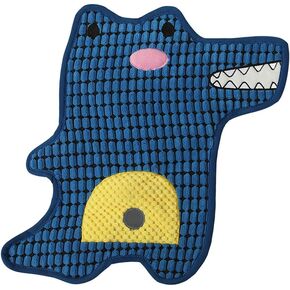 Laifug No Stuffing Squeaky Dog Toy, Tough Plush Dog Toy Mat Reinforced Seams, Interactive Dog Toys Reduce Anxiety in Kuwait