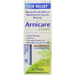 Arnica Cream Value Pack Cream and Arnica 30C Pellets Boiron 2.5 oz + 80 Cream + Pellet in Saudi Arabia