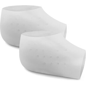 Invisible Height Increased Insoles, Rubber Soft Height Increase Gel Sleeves, Unisex Invisible Inner Heightening Insole, Invisible Heel Protectors for Women Men Size 33-46 (3cm, White), White in Kuwait